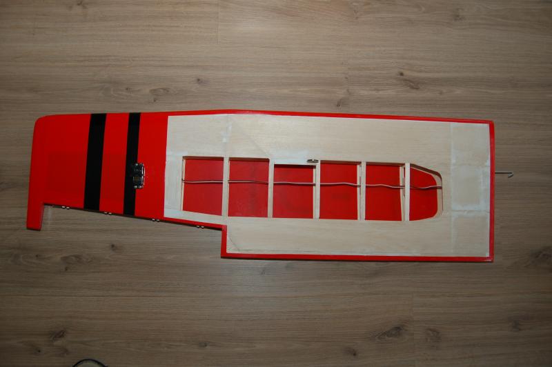 Big Lift vleugel nieuw met balsa beplankt