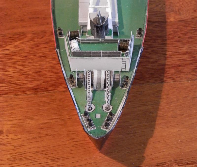 Bouwplaat ms Lofoten in de eindfase