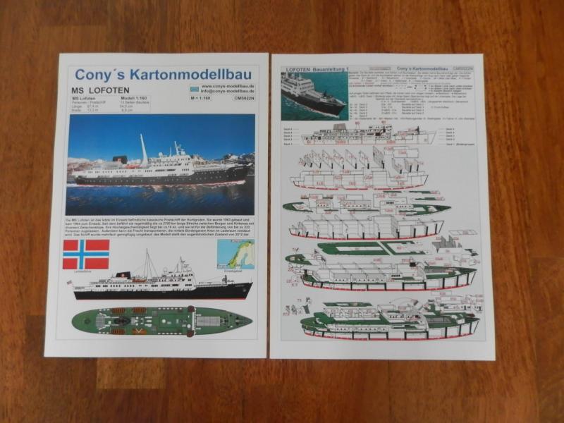 Bouwplatenset ms Lofoten