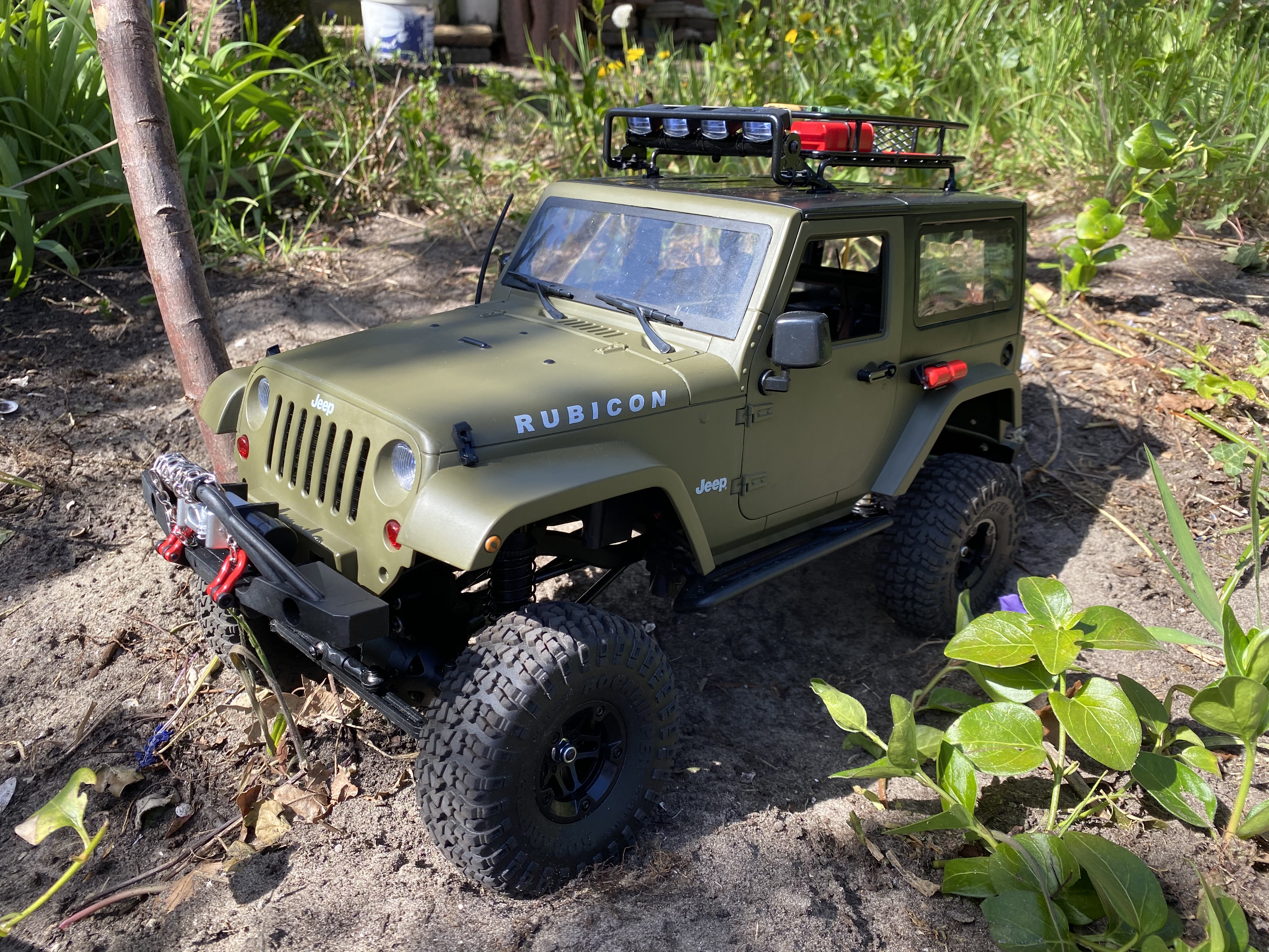 Carisma SCA-1E met Jeep hardbody