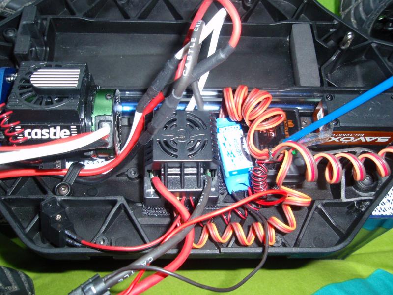 Chassis met elektronica