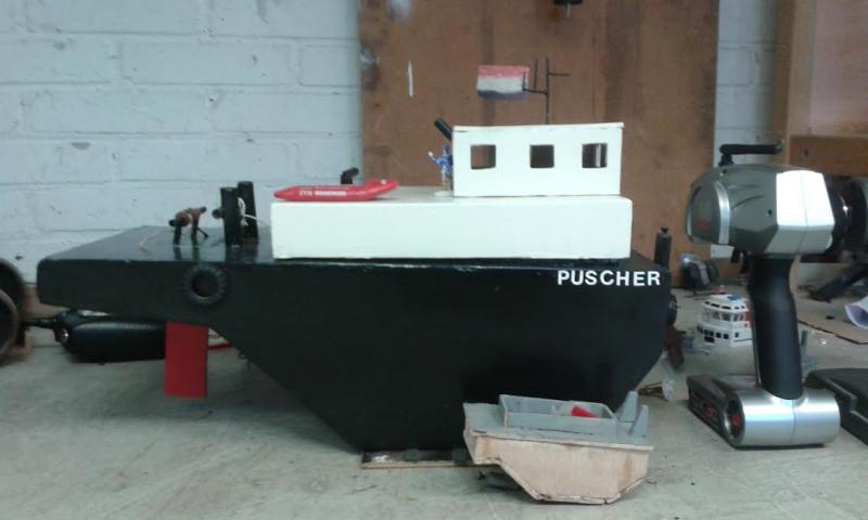 de mini met een springer tug van 45 cm