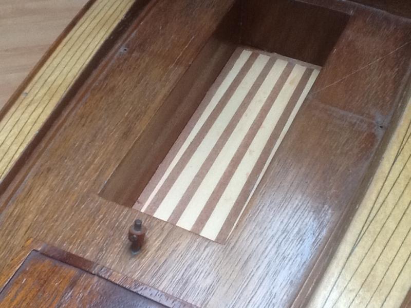 De nieuwe kuipvloer nadat de restanten van de originele kuipvloer zijn verwijderd.