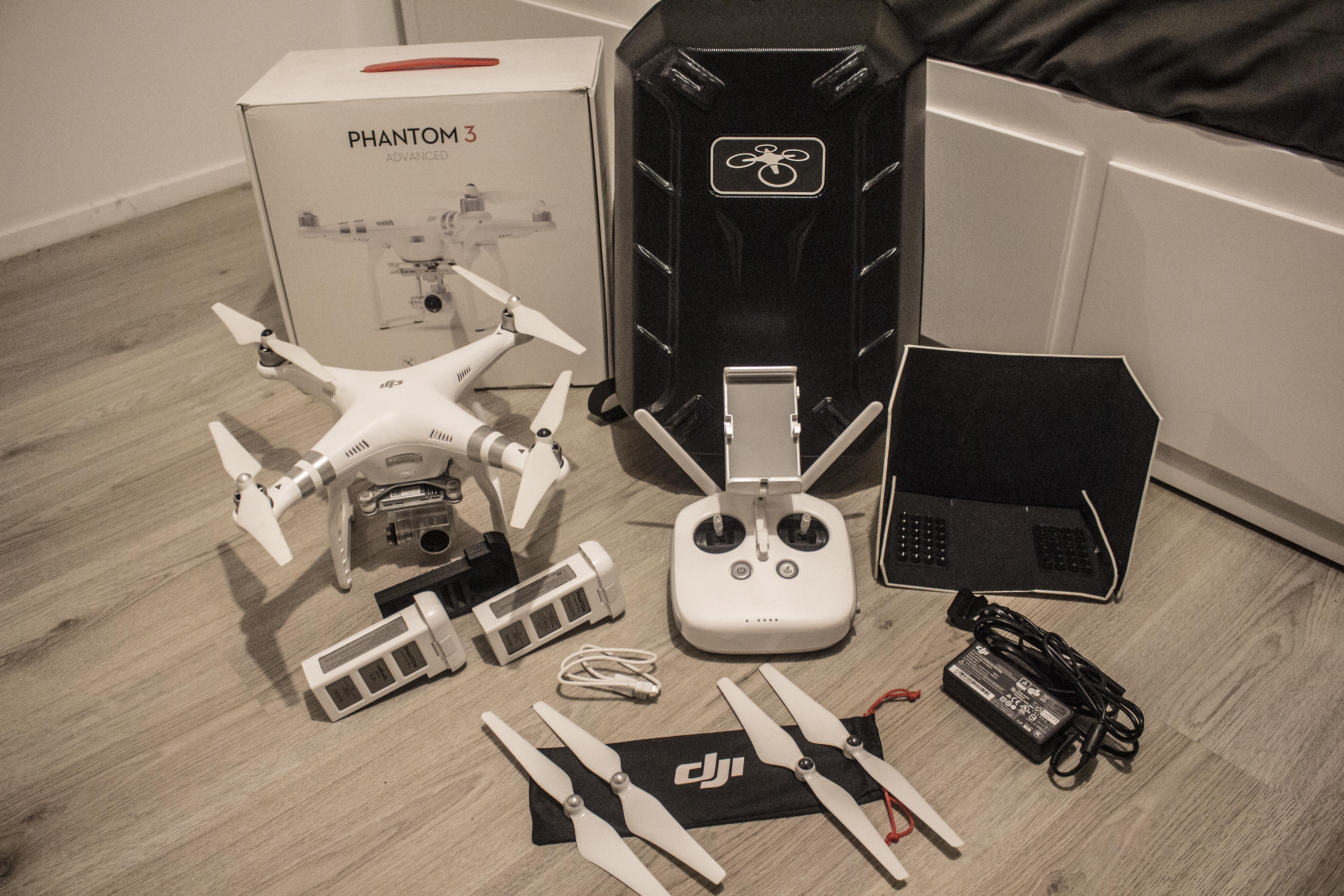 Dji Phantom 3 advanced Totaal