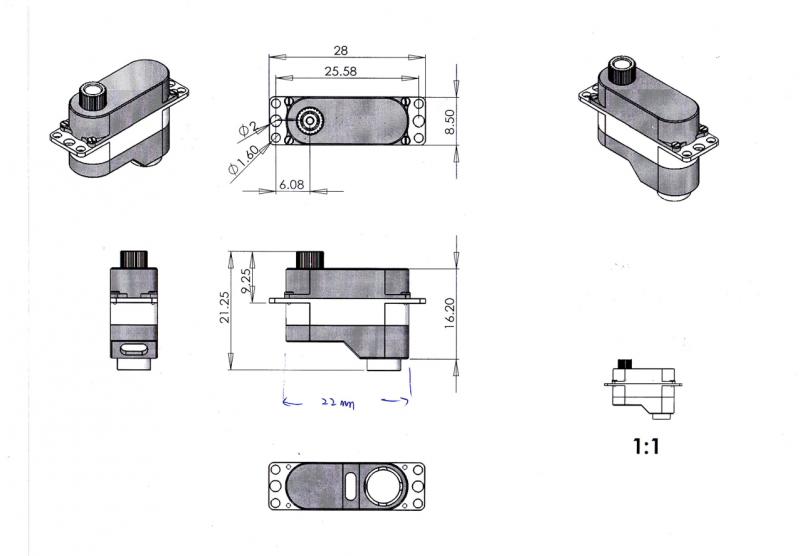 DS65K engineering drawing