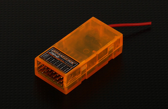 DSM2 (Orange) Spektrum 2.4 GHz ontvanger 6 kanaals