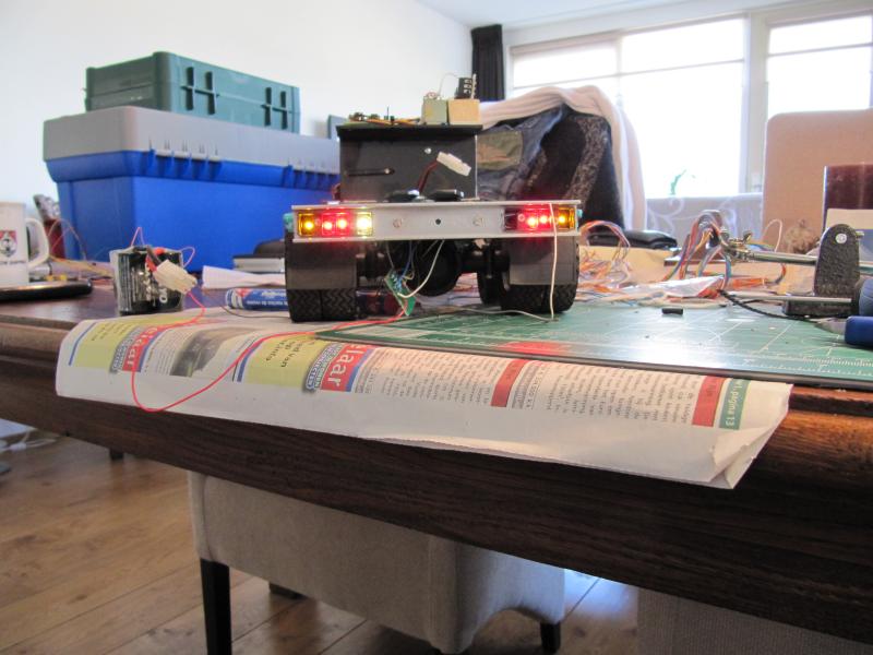 eerste lampjes vervangen voor SMD leds