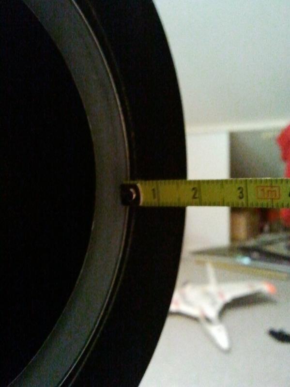 Einde jetpijp valt 15mm terug in cone