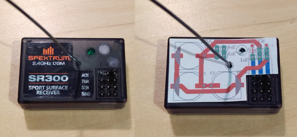 Extension PCB Printed