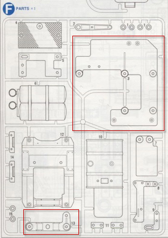 F Part Mercedes benz F3 en F13