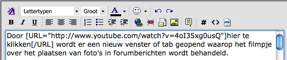 FAQ fimpje plaatsen link basic