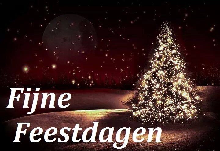 Fijne feestdagen