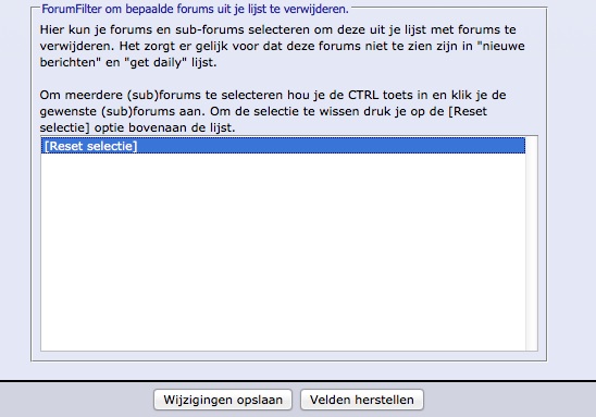 Forumfilter nu