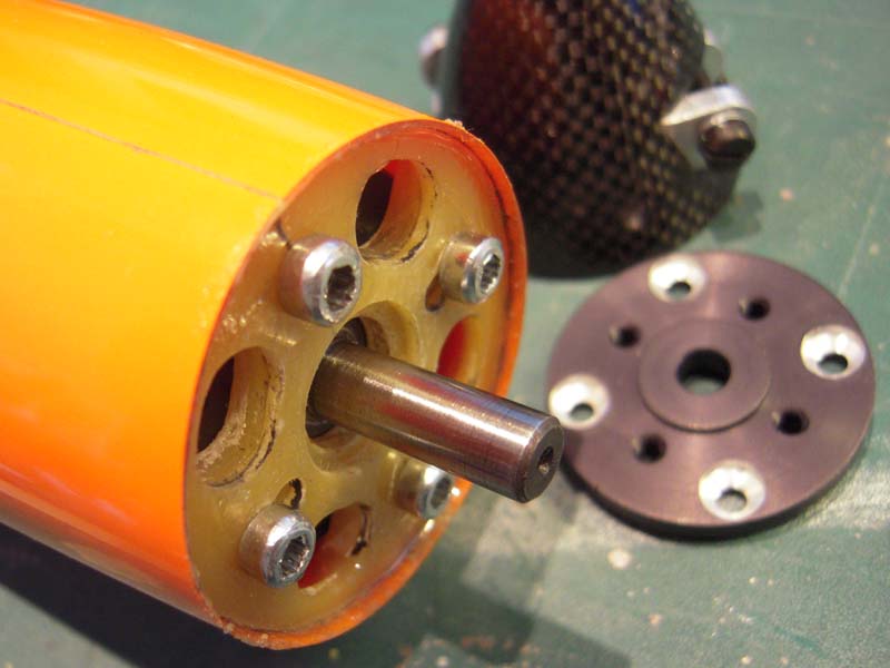 Gearbox proefpassen...