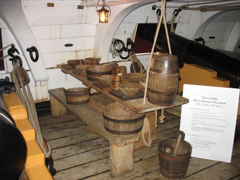 Gedekte tafel.