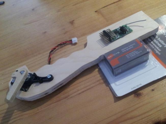 handvat + zender + batterij