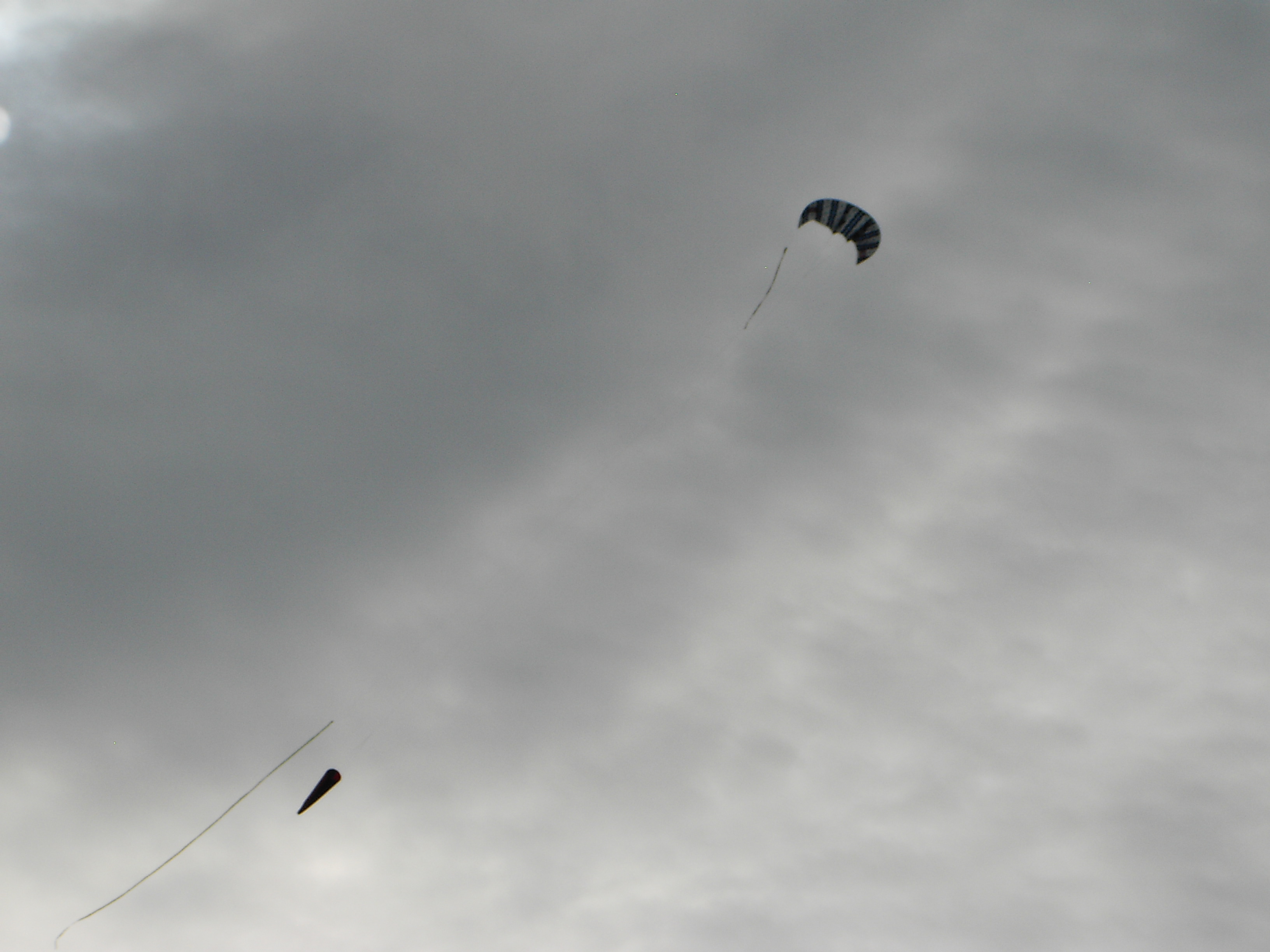 Hewitt Flexkite op 80 meter.