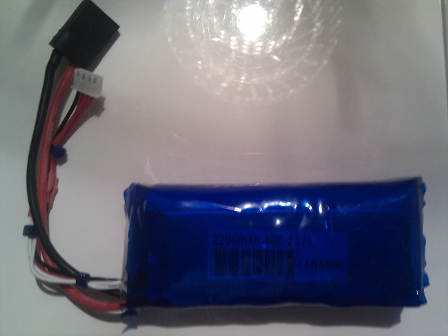 Homemade 3s lipo 2200mah 40c met balanskabel perfect passen in mijn DT-02