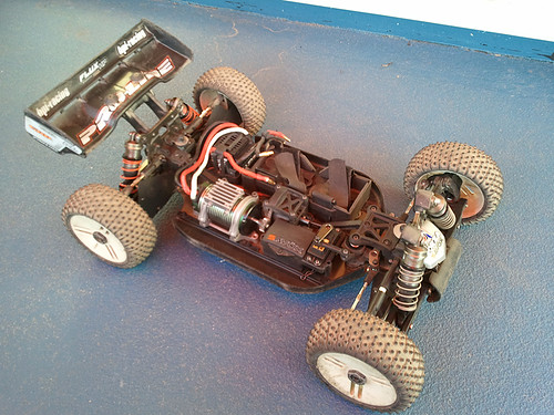HPI Vorza met Mud Guards van DE RACING