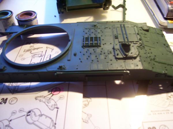 Kap voor op tank