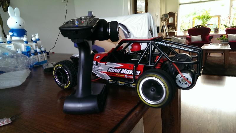 kyosho "in laten lopen"