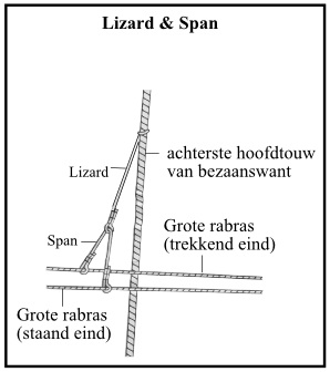 Lizard and span