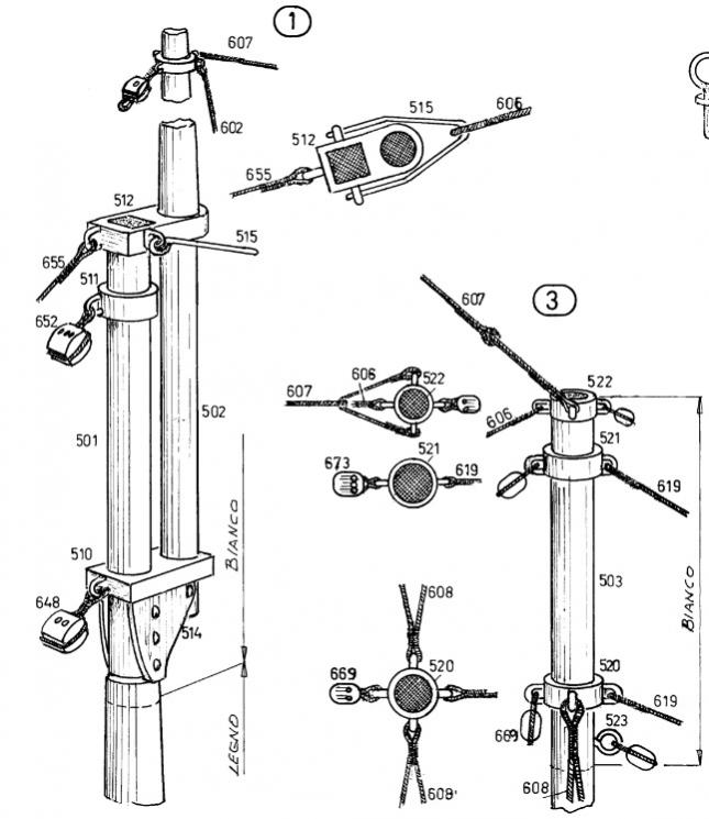 mast steng tekening