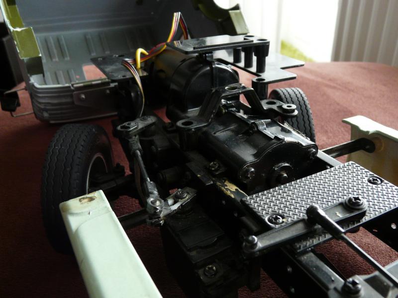 Mercedes Benz 1838LS Chassis bovenzijde 1