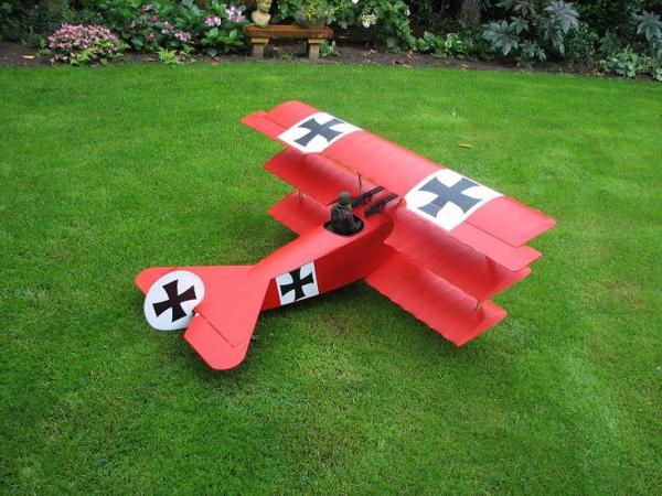 Mijn zelfbouw Rode Baron.