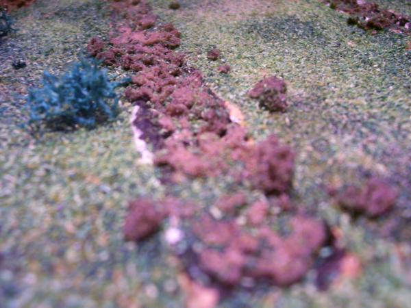 modder spoor van rupsbanden