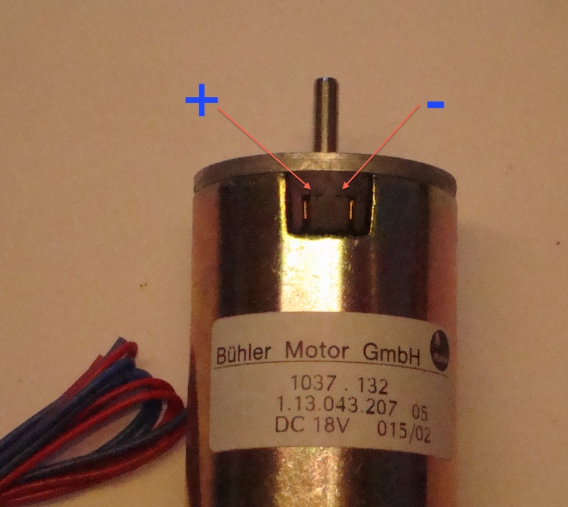 motor aansluiting