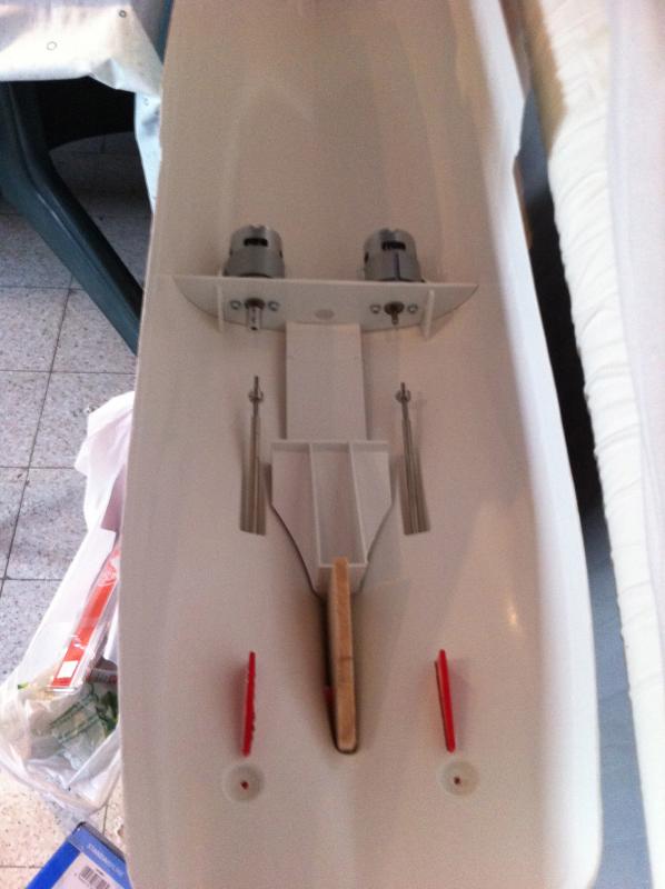 motoren geplaatst