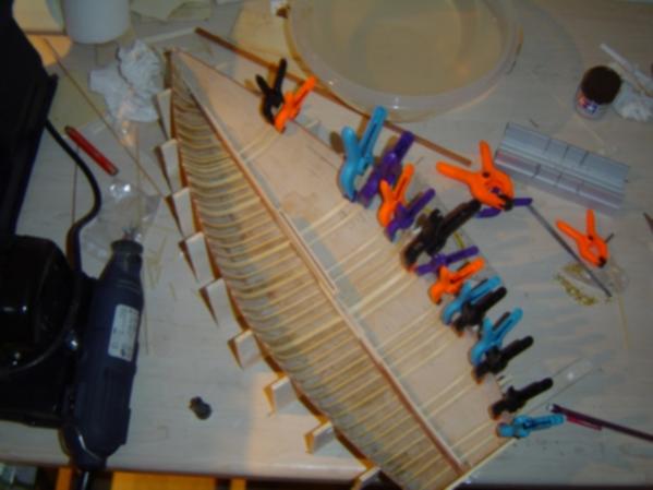 nogmaals de spanten