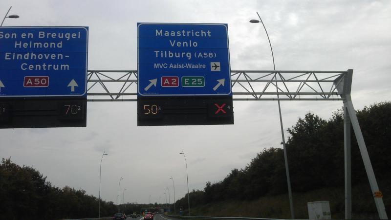 Onze eigen afrit op de N2