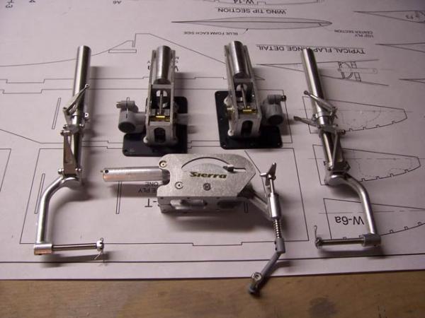 P-51A gear
