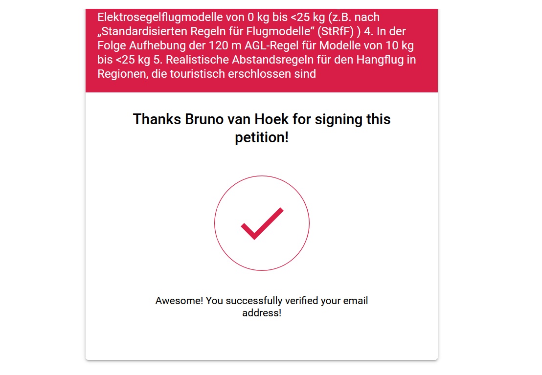 Petitie Hellingvliegen EU