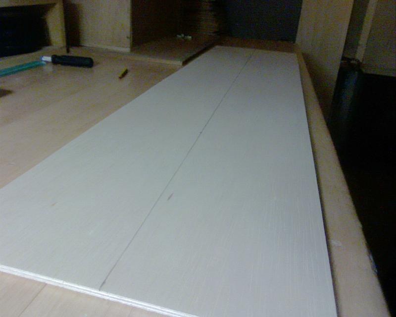 Picture 1.

5 mm tripex  van 1m05 by 26 cm .
de andere halft op de achter grond