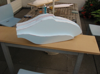 plakken van de roofmate