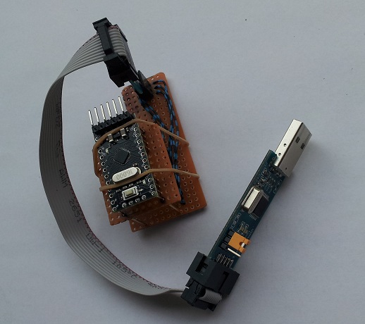 Pro Mini Met Programmer Adaptor 1