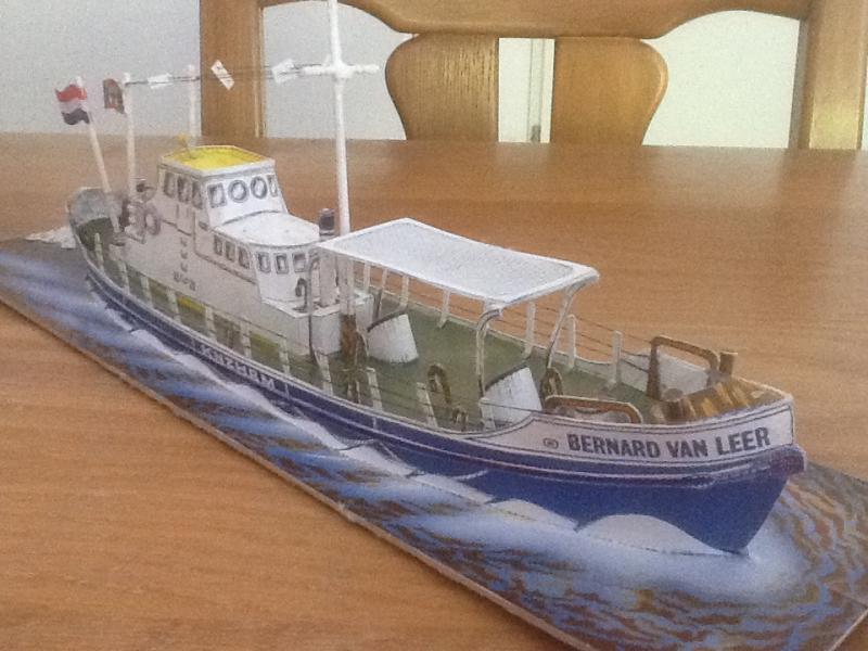 Reddingboot Bernard van Leer afgebouwd