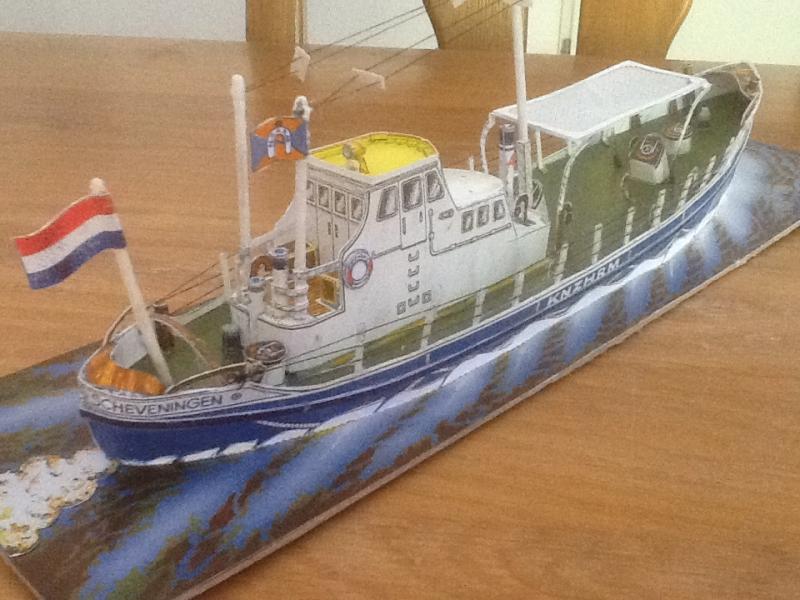 Reddingboot Bernard van Leer afgebouwd