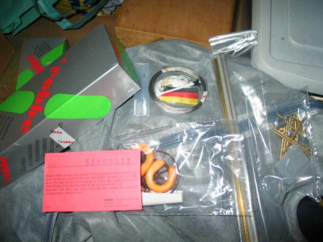 Robbe Comtesse incl beslagset en originele servo's