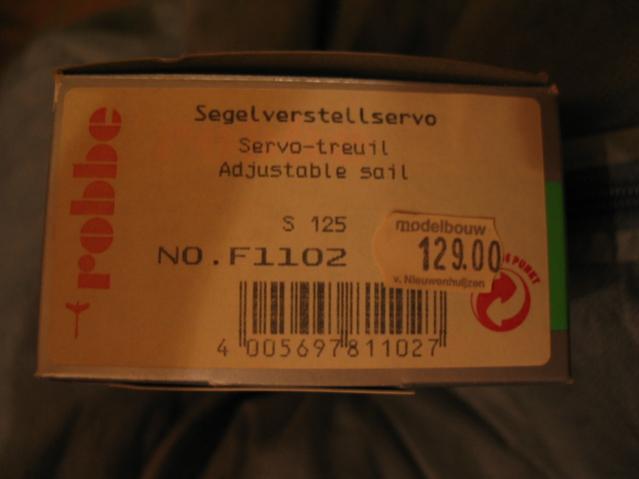 Robbe Comtesse incl beslagset en originele servo's