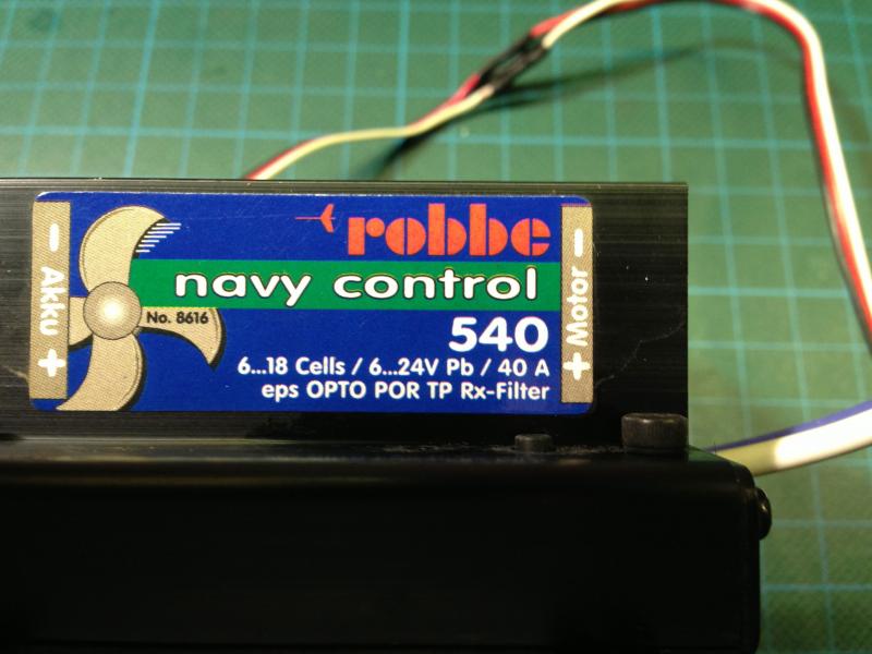 Robbe Navy Control 540 no.8616 scheeps regelaar
