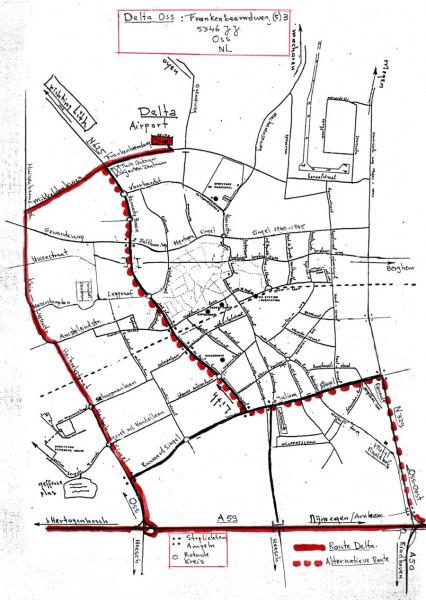 Route Delta a