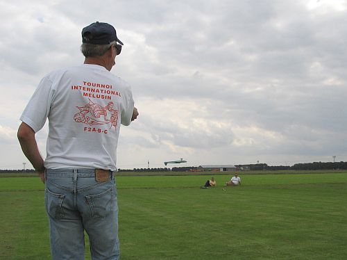 Rugvlucht van binnen uit