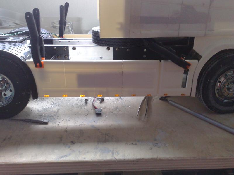 Sideskirt met LEDs