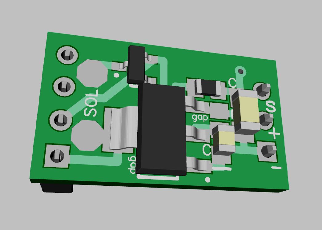 Solenoid Driver Druksensor Integratie