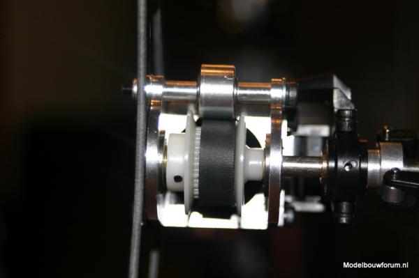 Staart dwangrol spacing