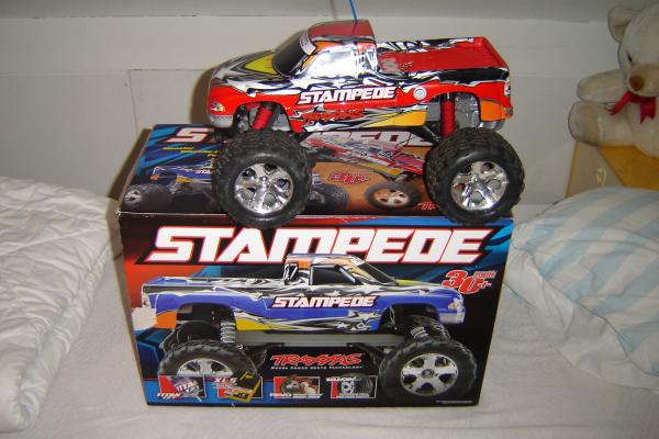 Stampede op doos